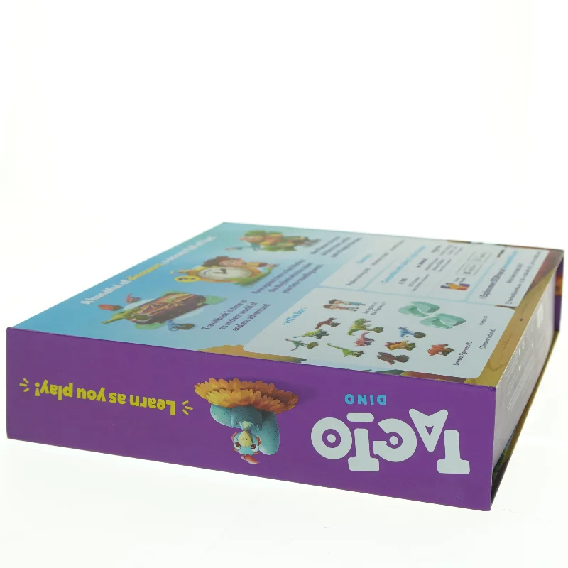 Interaktivt dinosaur spil med figurer fra Shifu legeakademiey (str. Kasse 31 x 26 x 6 cm)
