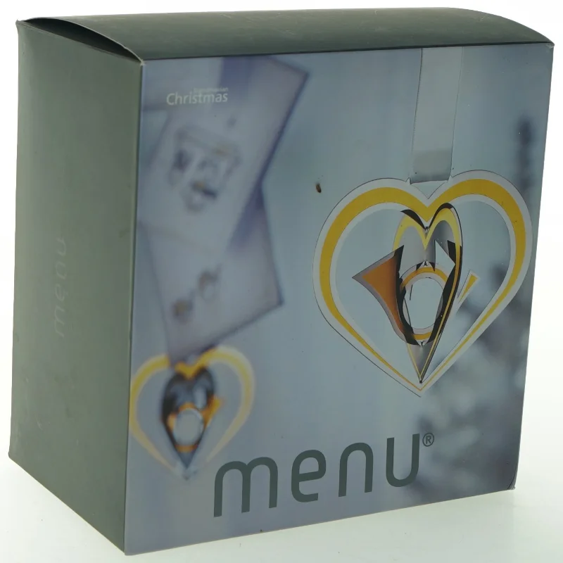 Menu julekortholder/juleophæng (str. 1 styk )