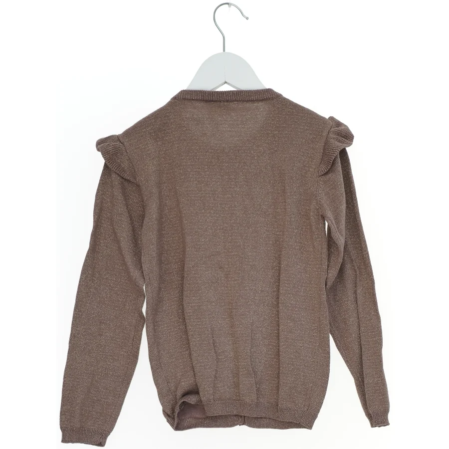 Friends jule glimmer børne cardigan str. 128 med Pynteflæser og glimmer 