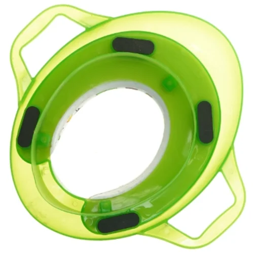 Grøn baby toiletsæde (str. 37 x 41 cm)