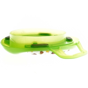 Grøn baby toiletsæde (str. 37 x 41 cm)