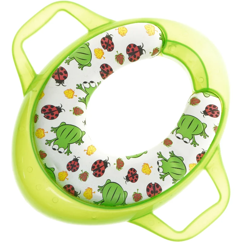 Grøn baby toiletsæde (str. 37 x 41 cm)