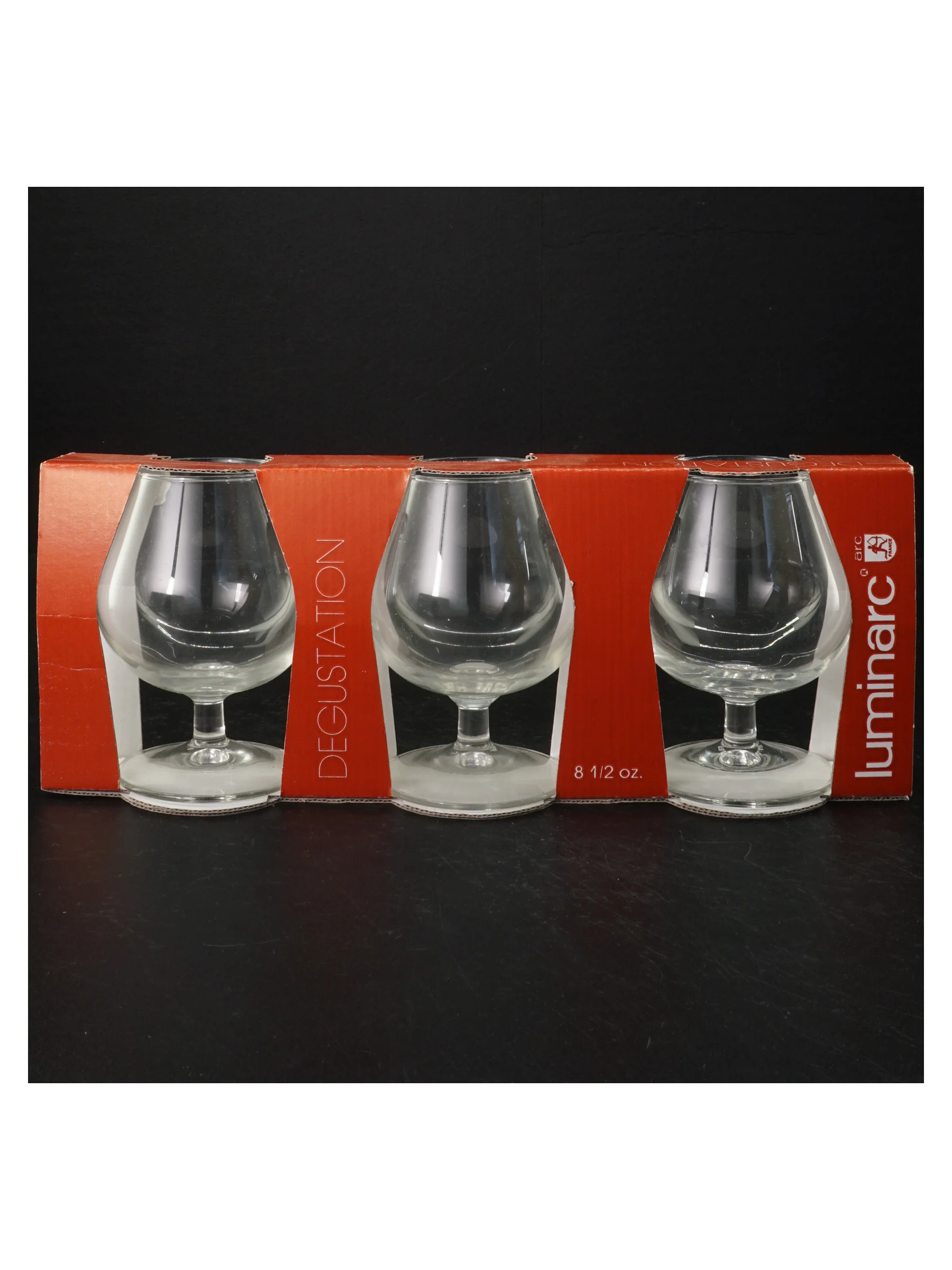 Sæt af fire ølsmagningsglas