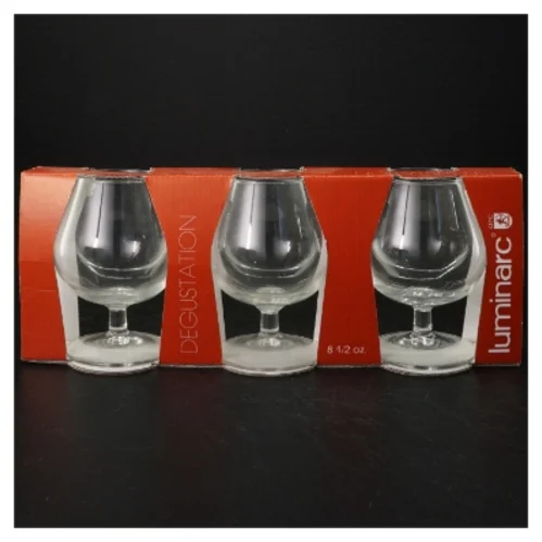 Sæt af fire ølsmagningsglas fra Luminarc (str. H. 11 cm. 25 cl)