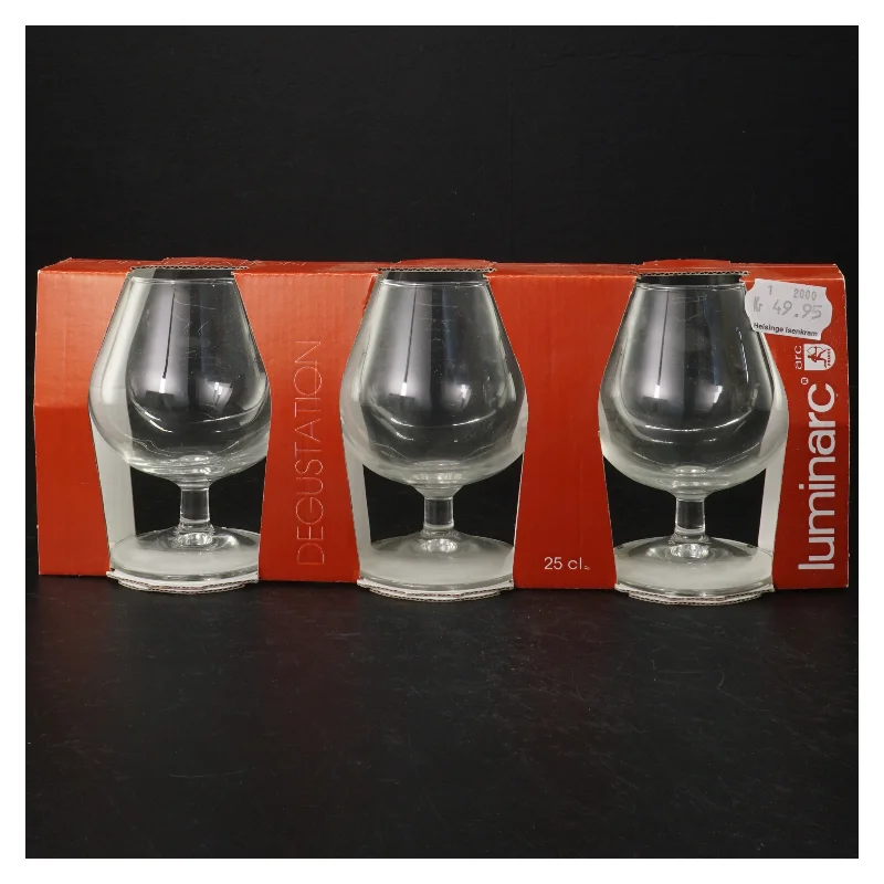 Sæt af fire ølsmagningsglas