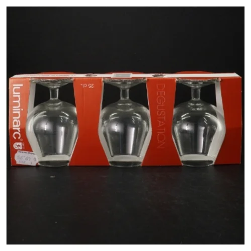Sæt af fire ølsmagningsglas fra Luminarc (str. H. 11 cm. 25 cl)