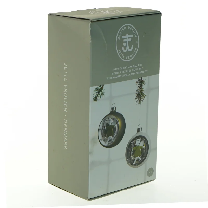 Juleornament fra Jette Frölich (str. 7x5 cm)