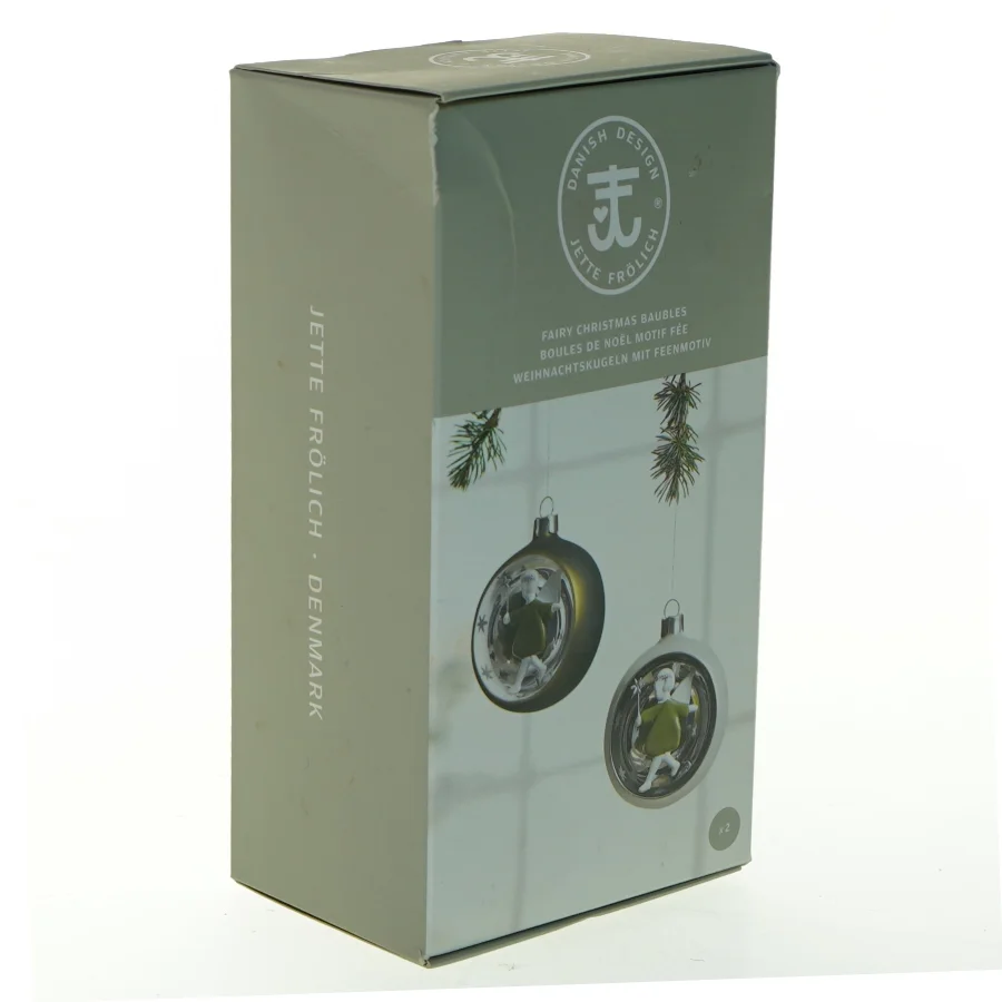 Juleornament fra Jette Frölich (str. 7x5 cm)