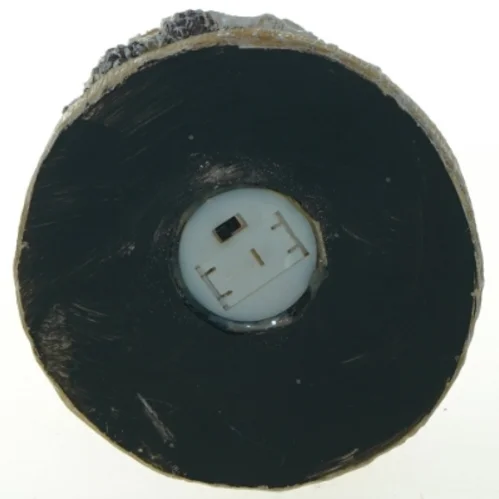 Dekorativt juletræ med belysning (batterier) (str. 26x12 cm)