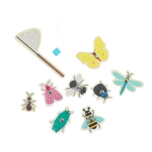 Insektsfanger magnetisk spil fra Tiger (str. H 17 cm ø. 6 cm)