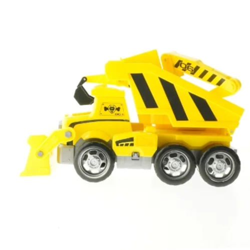 Paw Patrol stor gul legetøjs gravemaskine (str. 38 cm)