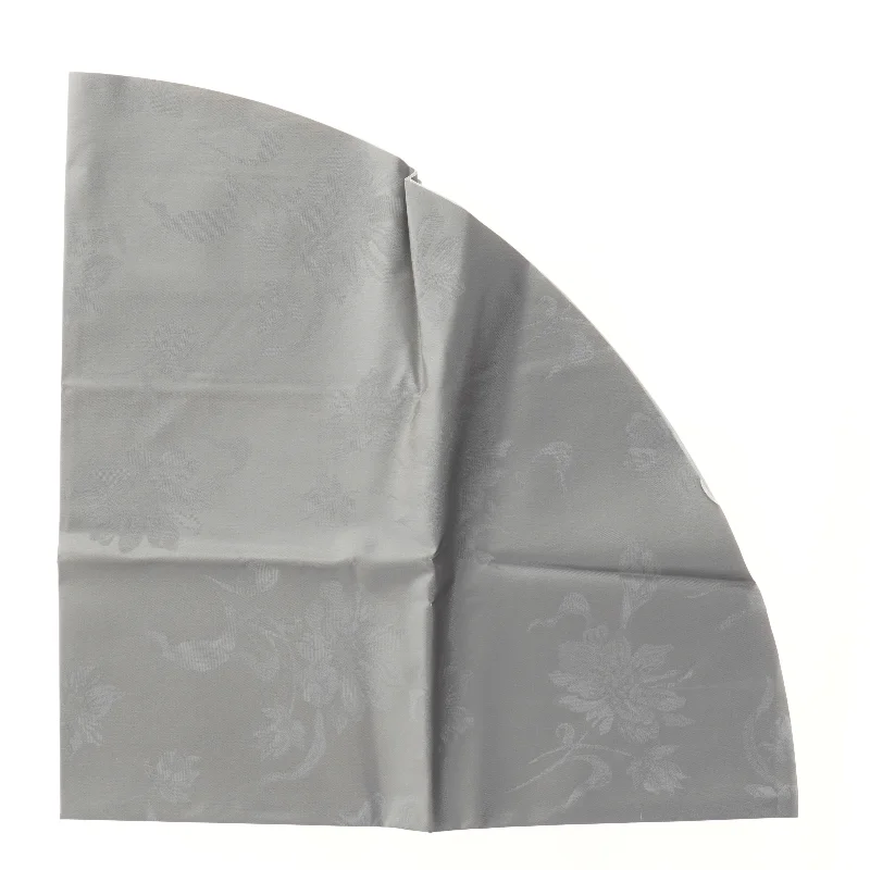 Rund voksdug, grå (str. Ø 104 cm)