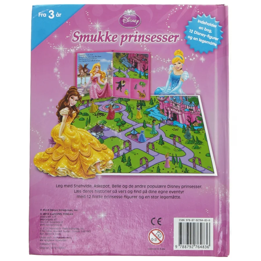 Disney Prinsesser legesæt med figurer fra Disney (str. 25,5x20 cm)