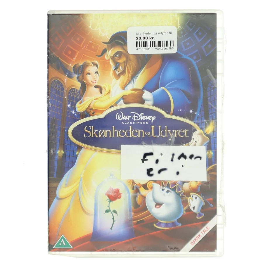 Skønheden og Udyret (DVD)