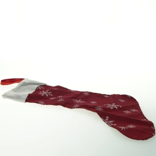 Julesok med snefnugmønster (str. 46x20 cm)