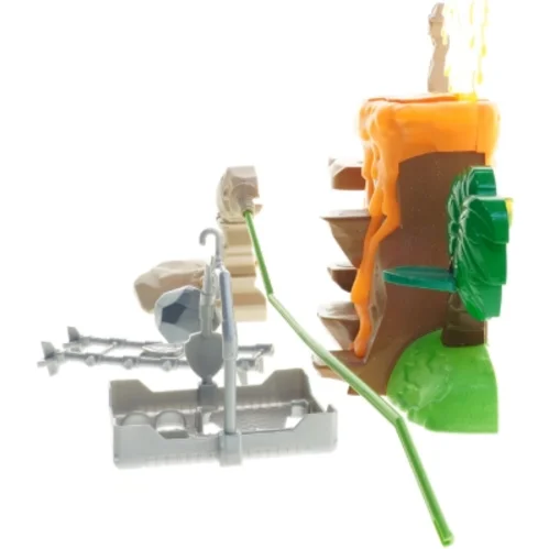 Paw Patrol vulkan til dinosaurere med svævebane - kan ikke købes i butikkerne mere (str. 25x32 cm) (DVD)