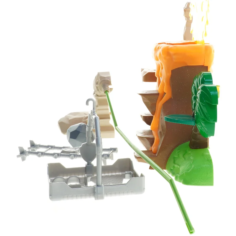 Paw Patrol vulkan til dinosaurere med svævebane - kan ikke købes i butikkerne mere (str. 25x32 cm) (DVD)