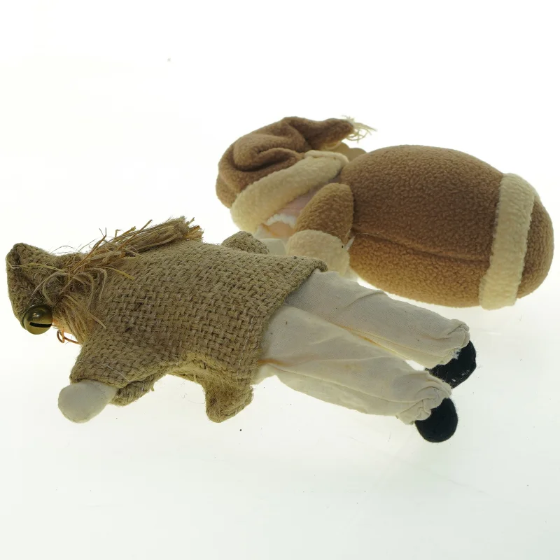 Julefigurer i stof (str. 22x17 cm)