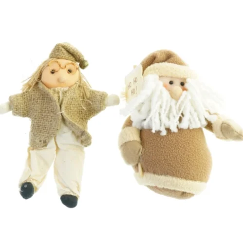 Julefigurer i stof (str. 22x17 cm)