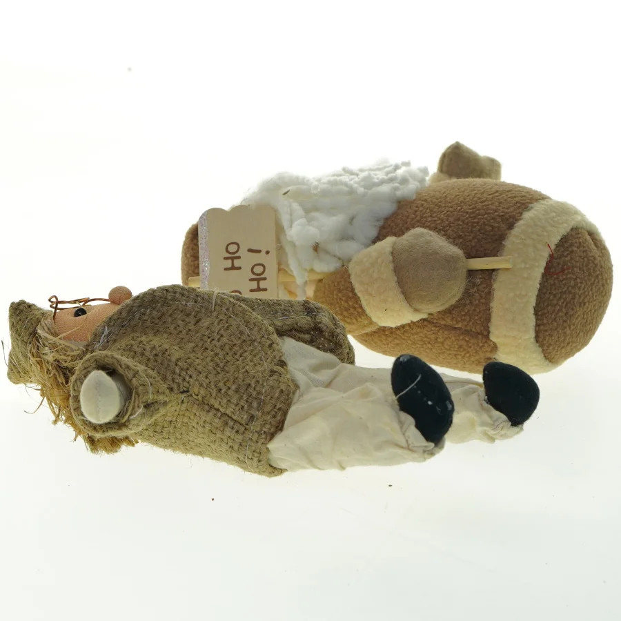 Julefigurer i stof (str. 22x17 cm)