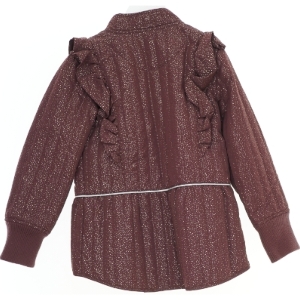 Enfant termojakke til piger med glimmer str. 128  