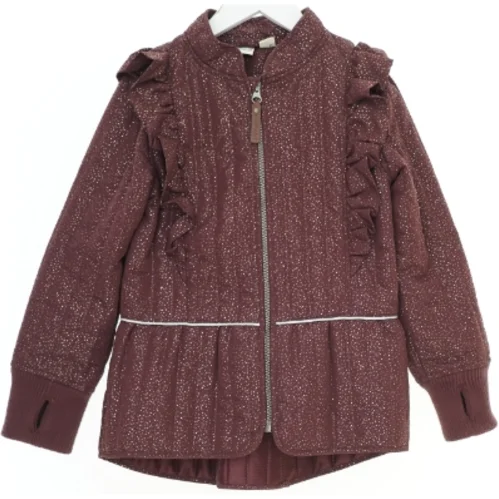 Enfant termojakke til piger med glimmer str. 128  