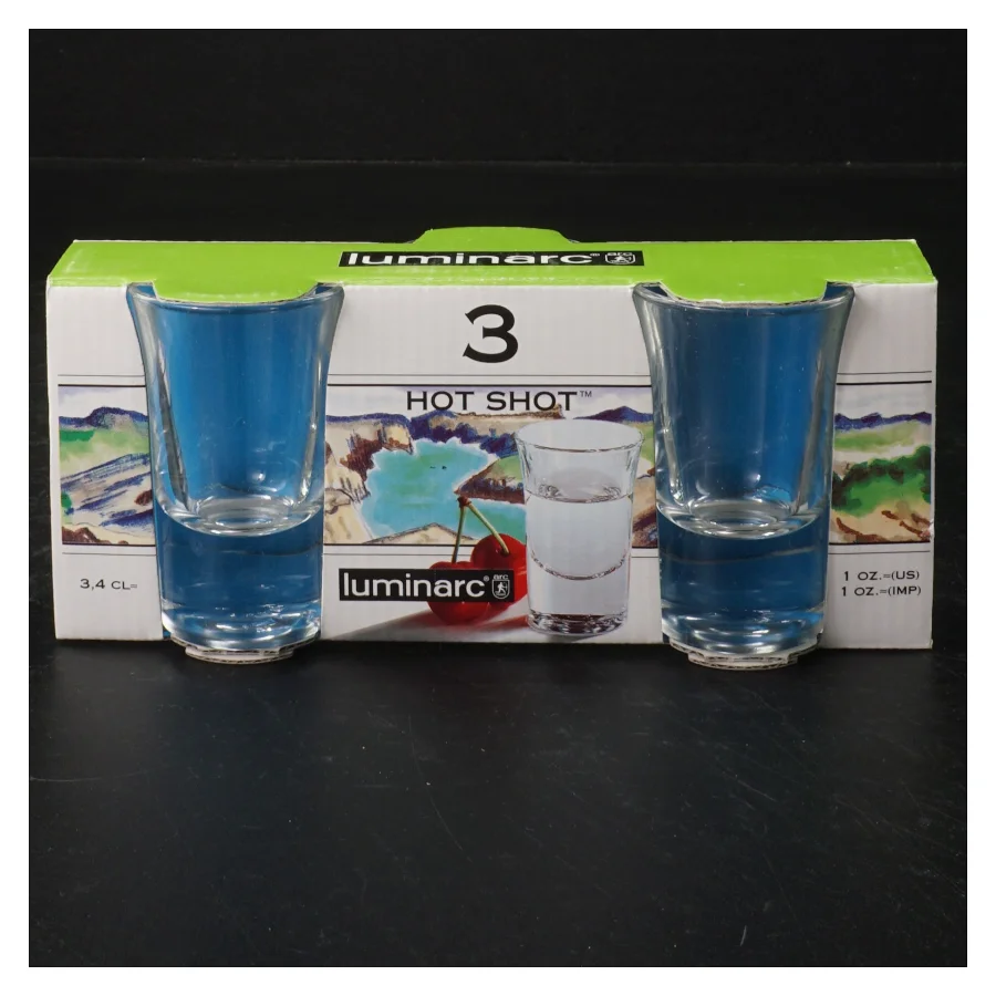 Luminarc hot shot glas