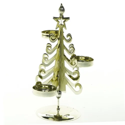 Lysestage i juletræsform fra Tiger (str. 20x12 cm)