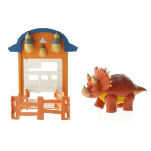 Dino Ranch Triceratops dinosaur med indhegning