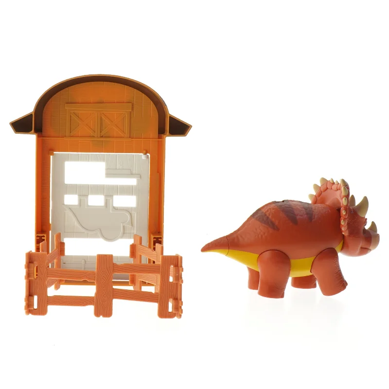 Dino Ranch Triceratops dinosaur med indhegning