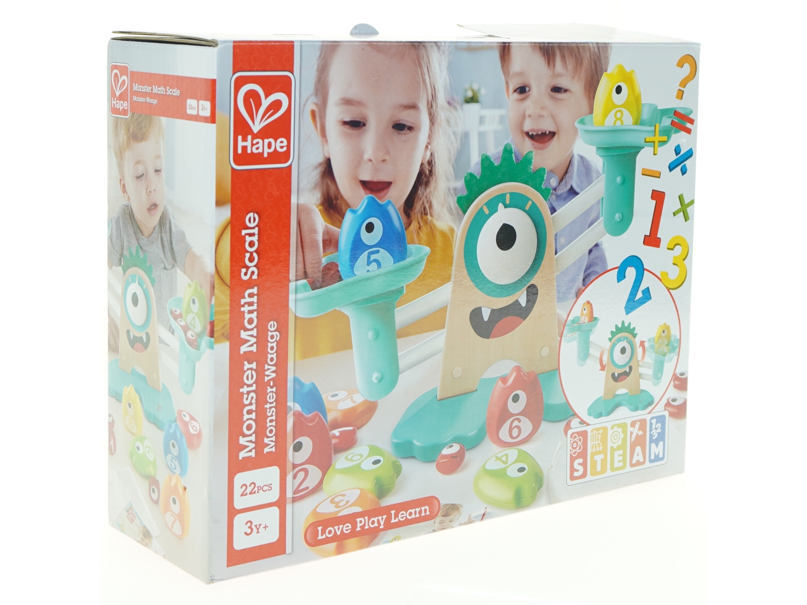 Hape Monster Matematikvægt fra Hape købt hos Legeakademiet (str. 39 x 17 x 13 cm)