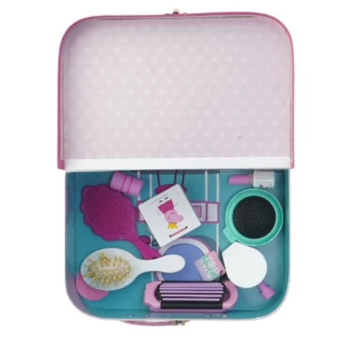Gurli Gris legekuffert beautysæt fra Barbo Toys (str. 25,5x17 cm)