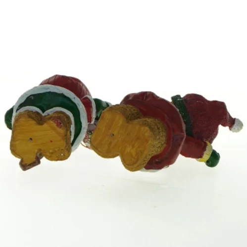 To julebjørns figurer (str. 13x10,5 cm)