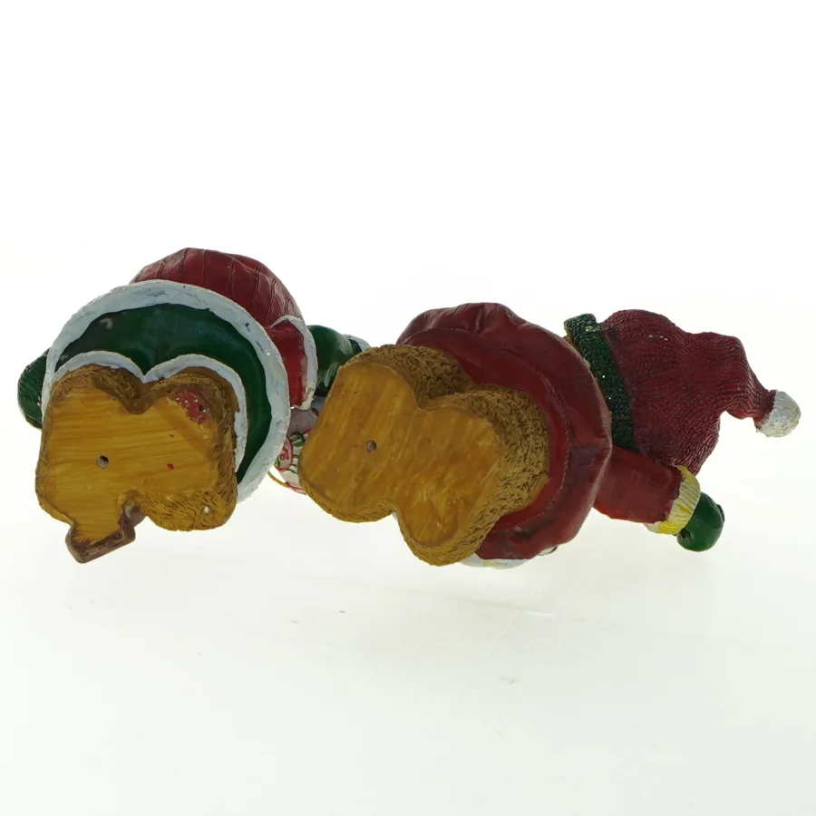 To julebjørns figurer (str. 13x10,5 cm)