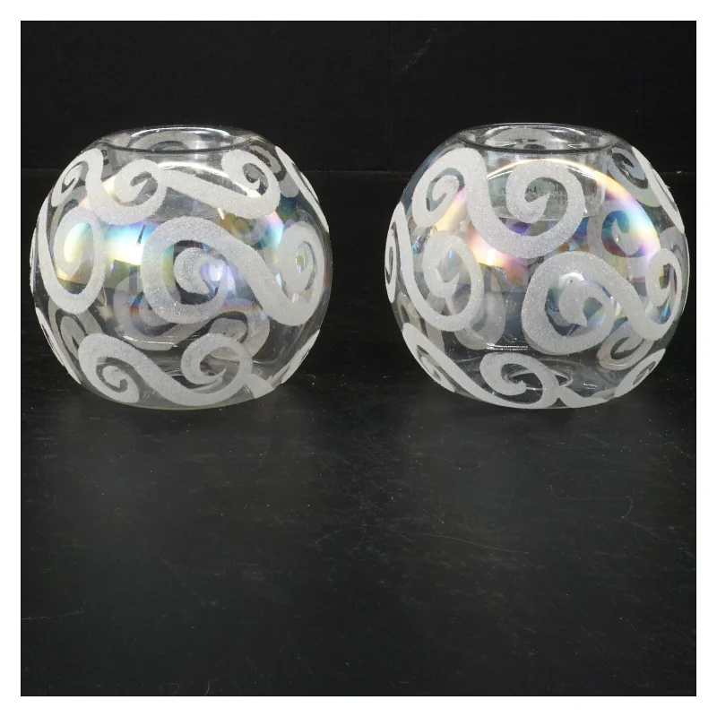 Herstal julefyrfadsstager   (str. H. 8 cm ø. 10 cm)