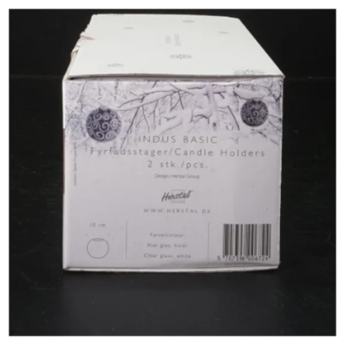 Herstal julefyrfadsstager   (str. H. 8 cm ø. 10 cm)