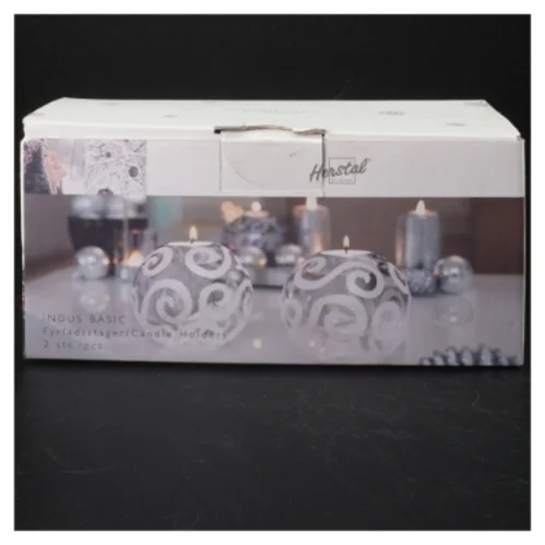 Herstal julefyrfadsstager   (str. H. 8 cm ø. 10 cm)