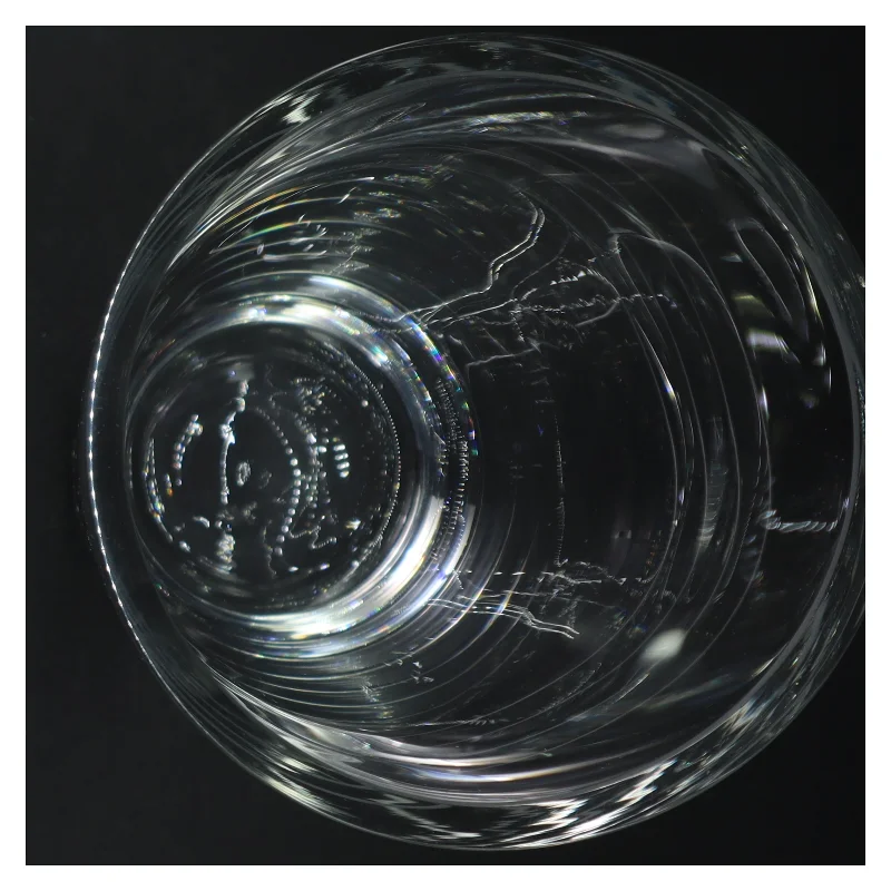 Glasvase (str. H. 25 cm. ø. 15 cm)