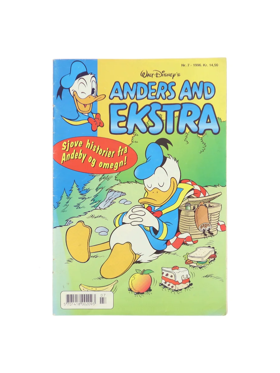 Forsiden af Anders And Ekstra af Walt Disney