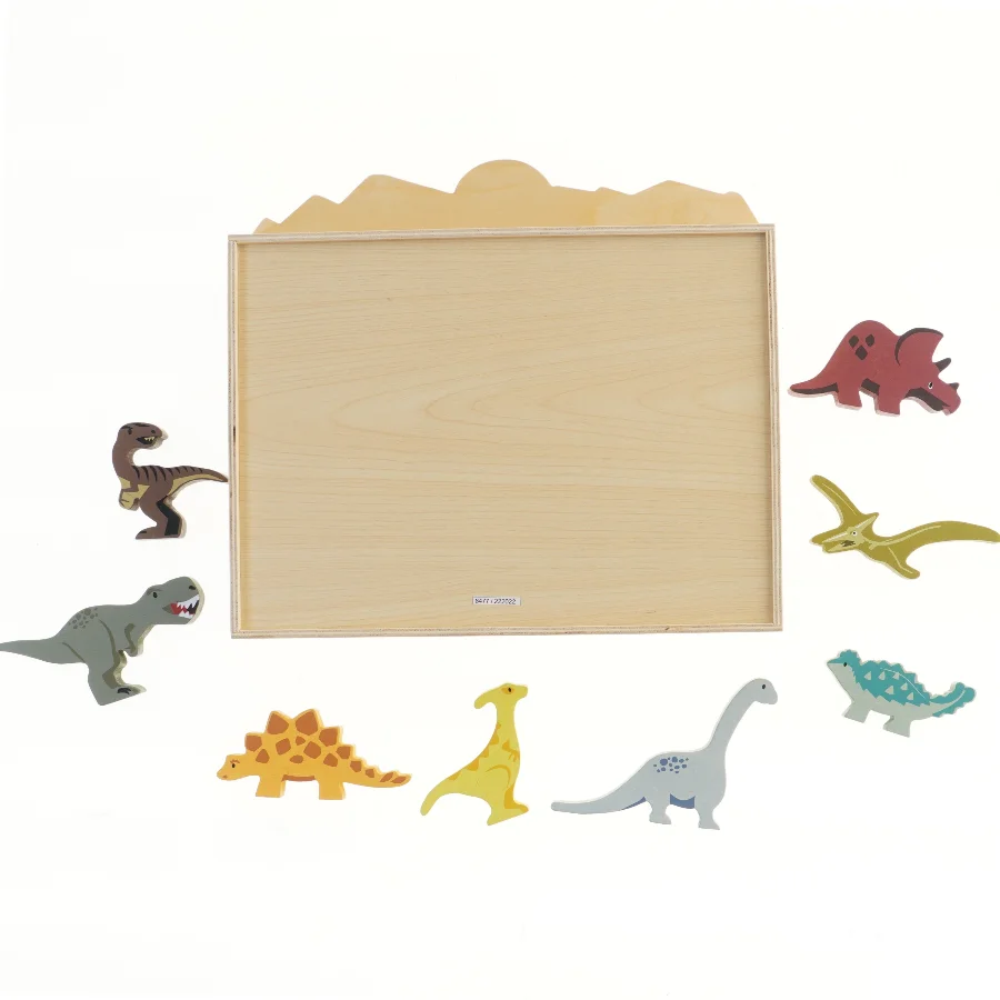 Tender Leaf træ dinosaurere - 8 stk (str.  36,5x33 cm)