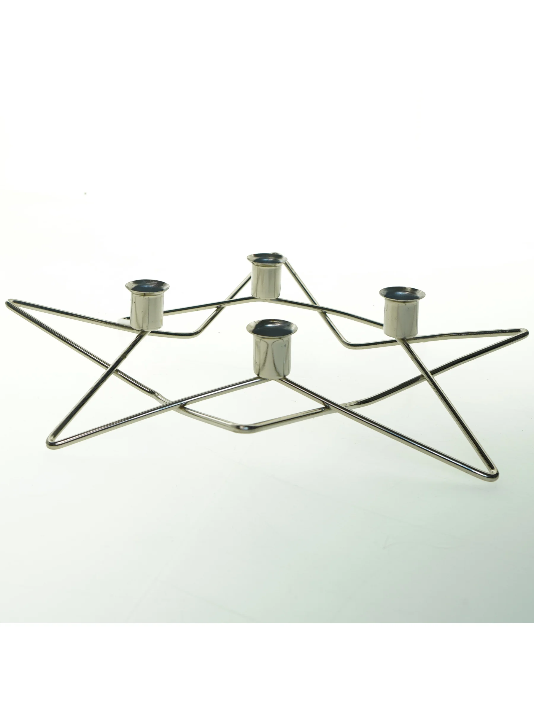 Jule advents stjerne lysestage (str. 37x7 cm)