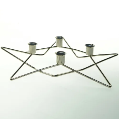 Jule advents stjerne lysestage (str. 37x7 cm)