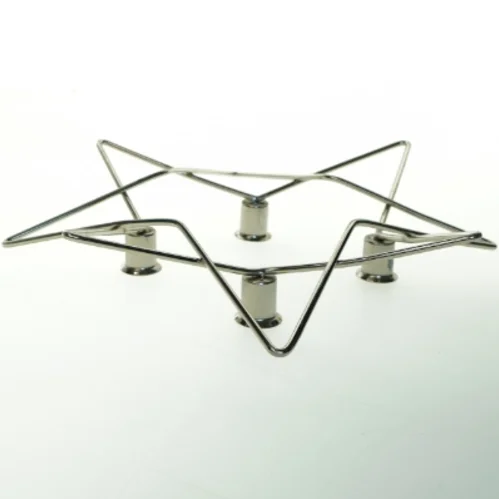 Jule advents stjerne lysestage (str. 37x7 cm)