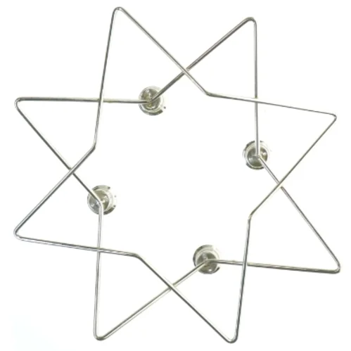 Jule advents stjerne lysestage (str. 37x7 cm)