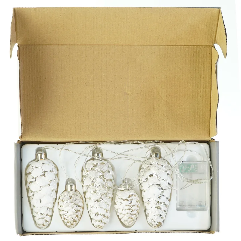 LED lyskæde med kogler fra Det Gamle Apotek (str. 105 cm)