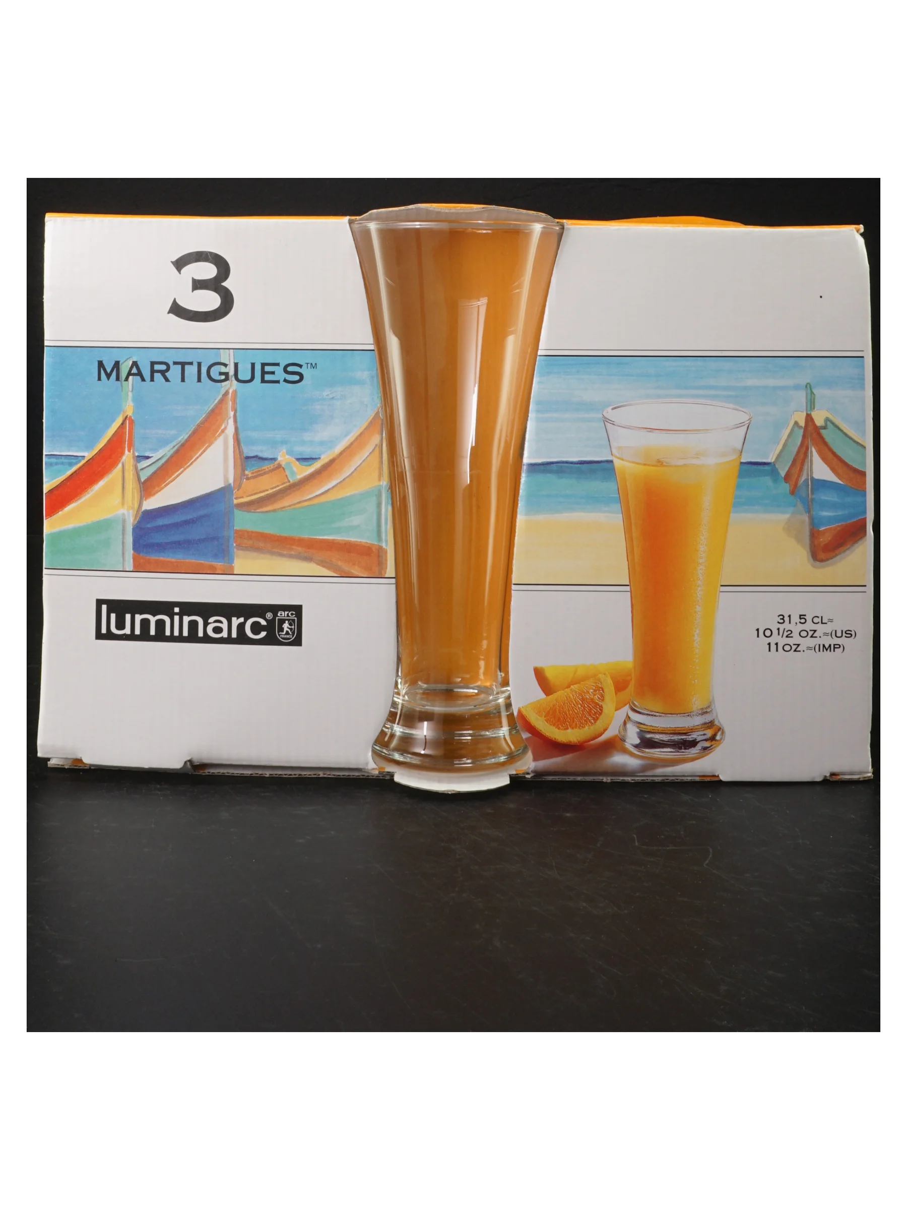 Luminarc Martigues Ølglas fra Luminarc (str. H. 17 cm. 31 , 5 cl)