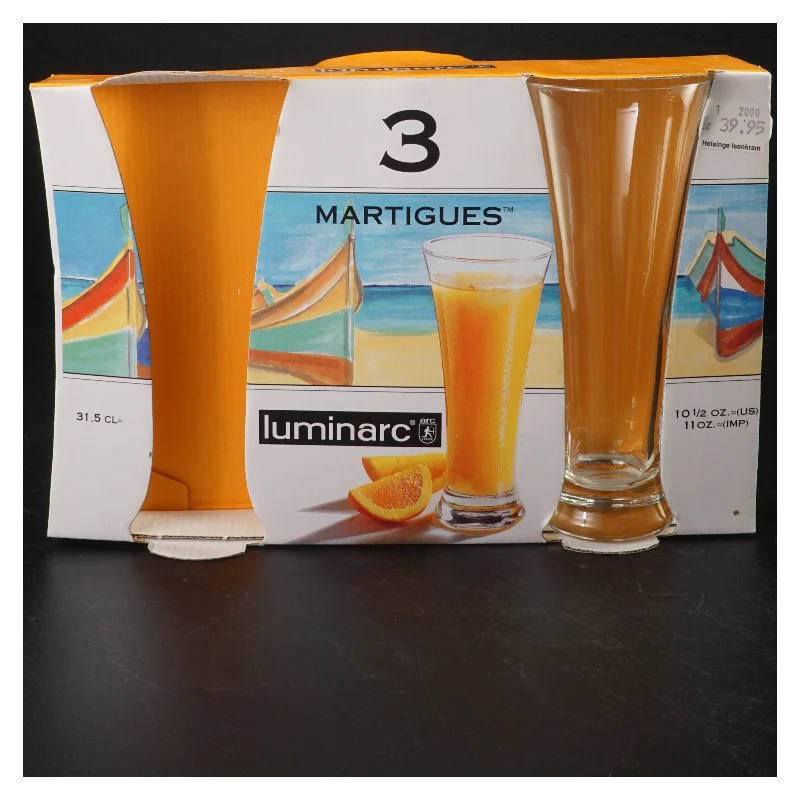 Luminarc Martigues Ølglas fra Luminarc (str. H. 17 cm. 31 , 5 cl)