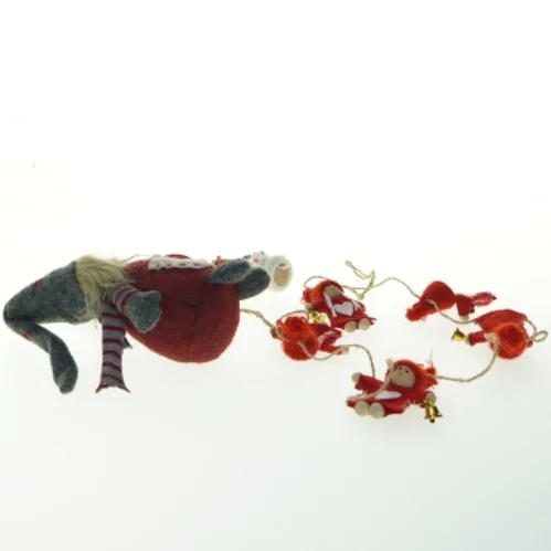 Håndlavet julepynt (str. 17x9 cm)