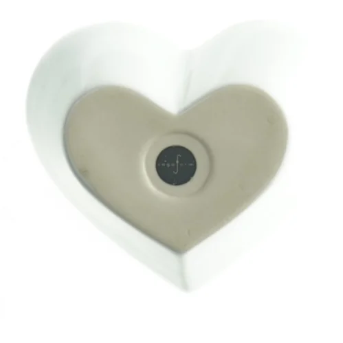 Hjerteformet dual-farvet skål fra Sagaform (str. 13 x. 11 cm)