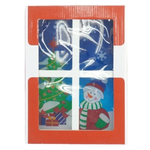 Dekorativt vindue med lys fra Rohs (str. 30x22x3,5 cm)